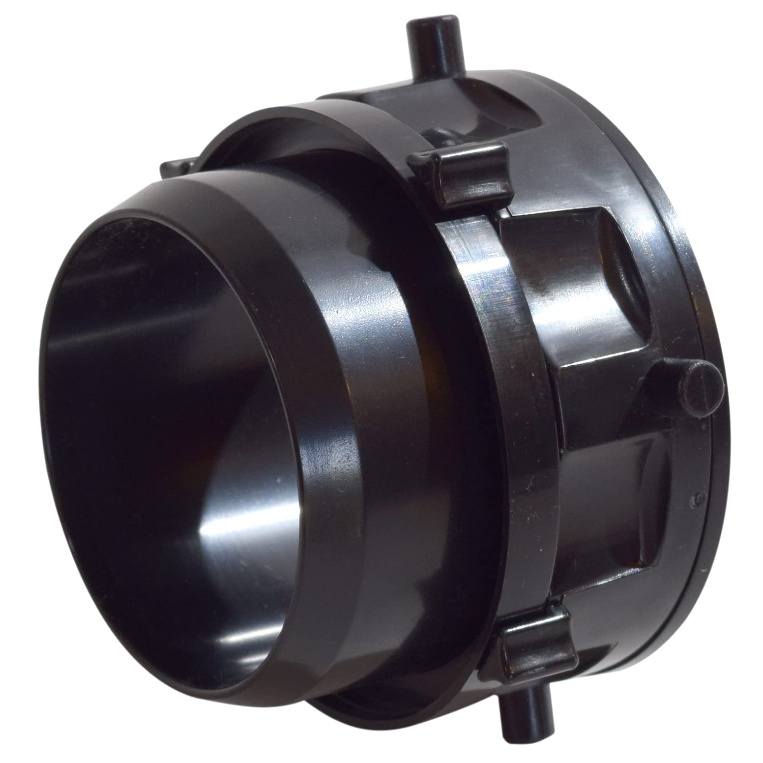 Black Valterra F02-2028 Rotating Bayonet Hose Fitting - Bulk