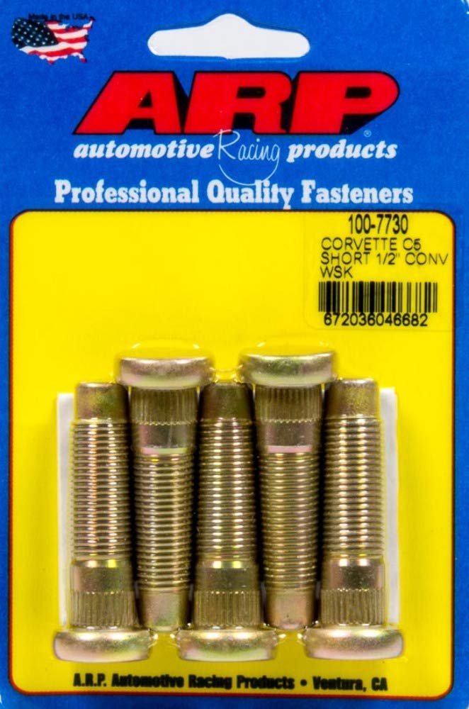 ARP Wheel Stud Kit 100-7730 (5pkC5 Corvette 1/2-20 Conv.)