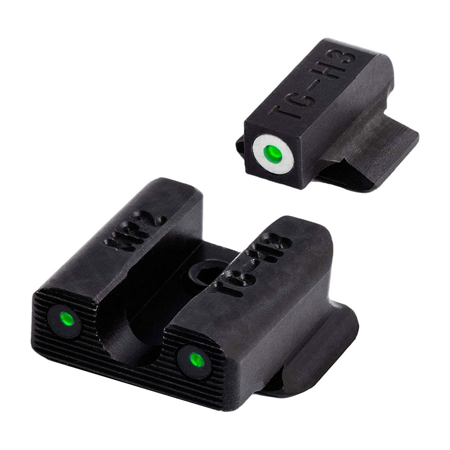 TruGlo Tritium Compact Pro Glow in the Dark Day and Night Handgun Sight TG231MP2W for Smith & Wesson Bodyguard .380 Pistols