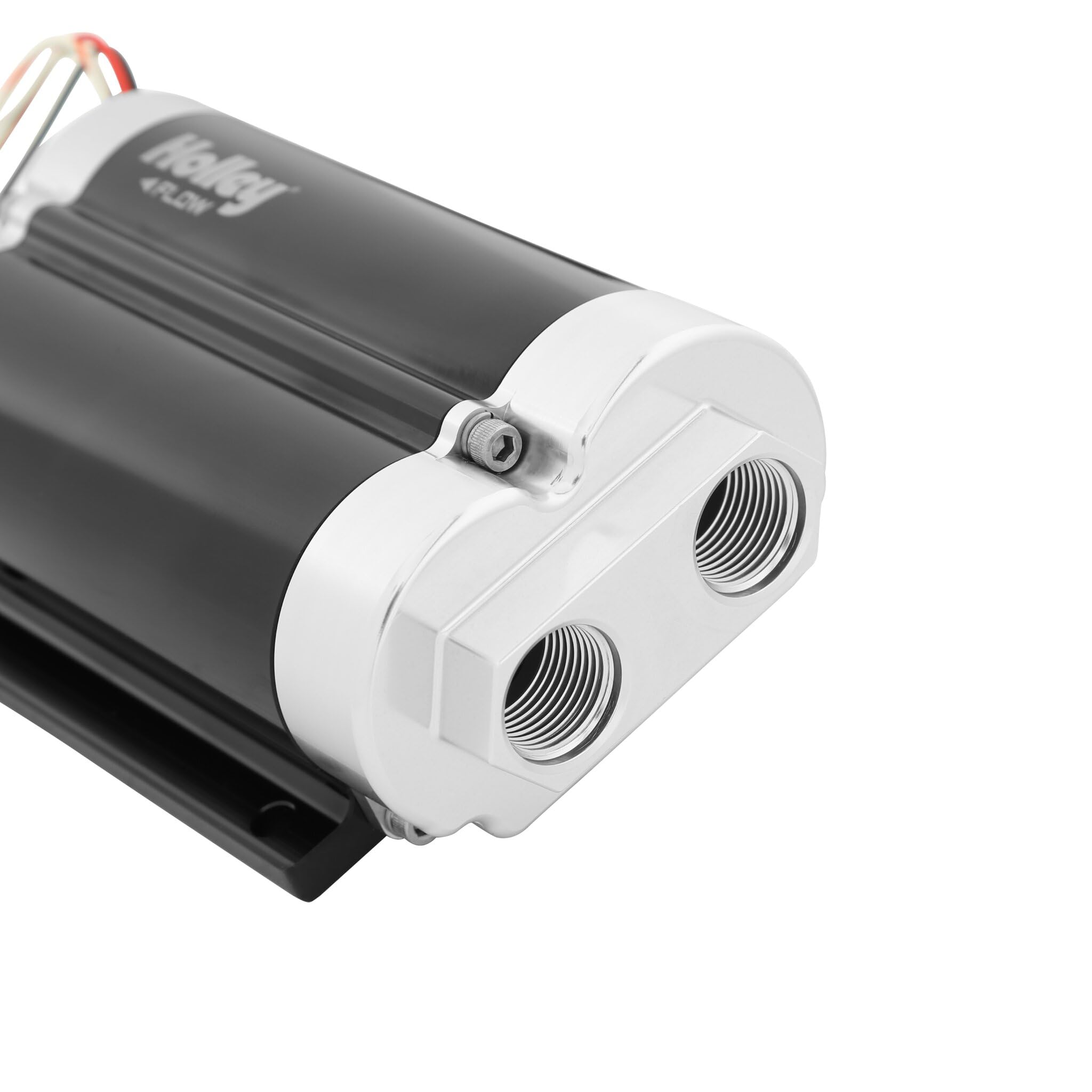 Dominator 12-1600-2 Holley In-Line Billet Fuel Pump 160 GPH (Dual Inlet)