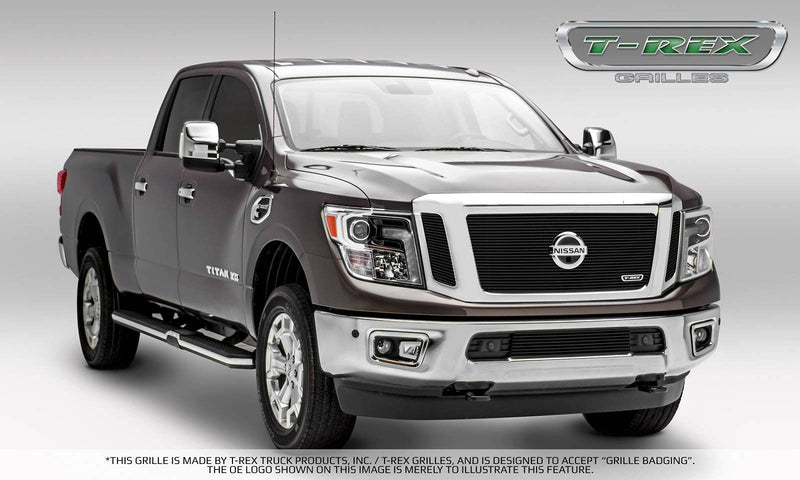 Billet Black T-Rex 20785B Grille T-Rex Nissan Titan