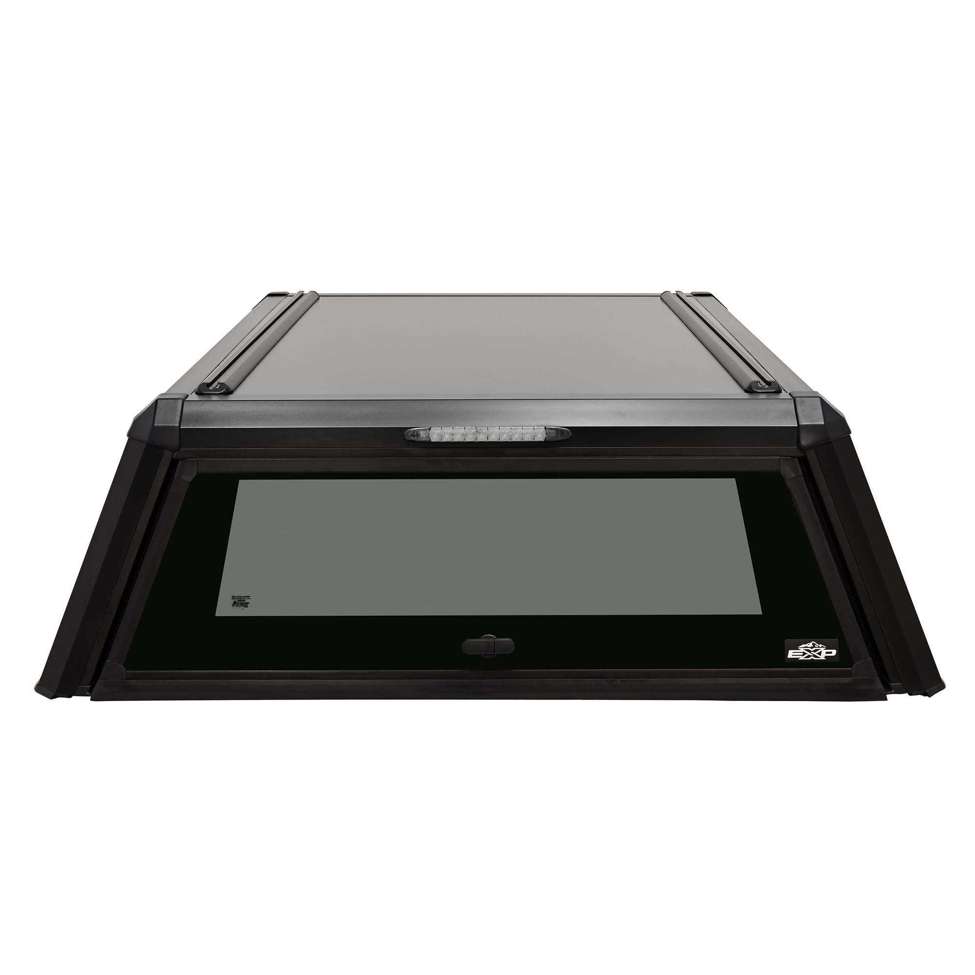 EXP Truck Cap Westin 16-11015S with Sliding Front Glass fits 2015-2022 Colorado Canyon 5' Bed Matte Black