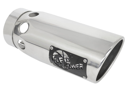 Polished aFe Power 49T40501-P121 Stainless Steel Intercooled Tip