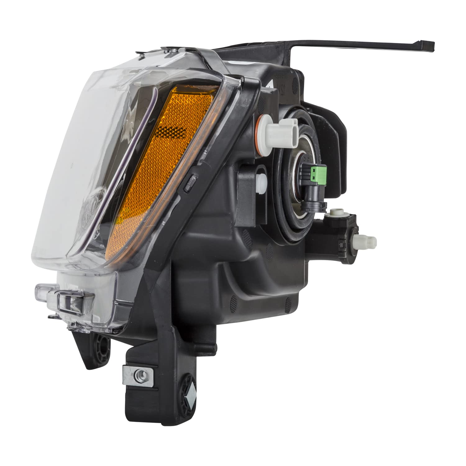 Left TYC Headlight Assembly Compatible with 2013-2017 Jeep Compass