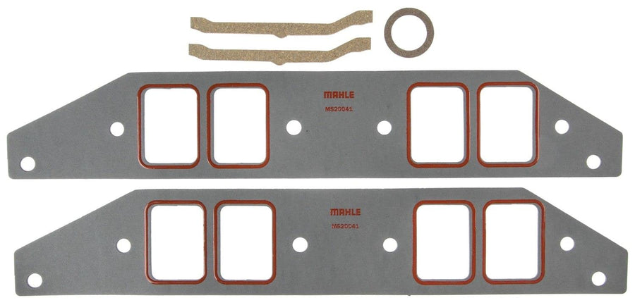 77 MICHIGAN Intake Manifold Gasket, 0.060 in Thick, Composite, 1.920 x 2.700 in Rectangular Port, Big Block Chevy, Kit