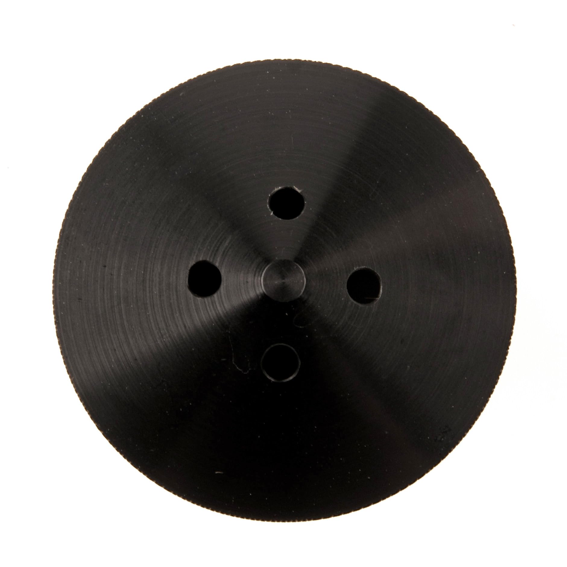 G-Force T-H Marine Eliminator Trolling Motor Prop Nut for Lowrance Ghost - 6061 Billet Aluminum Noise Reduction Prop Nut Upgrade with Cooling Ports and O-Ring Vibration Damping - Black