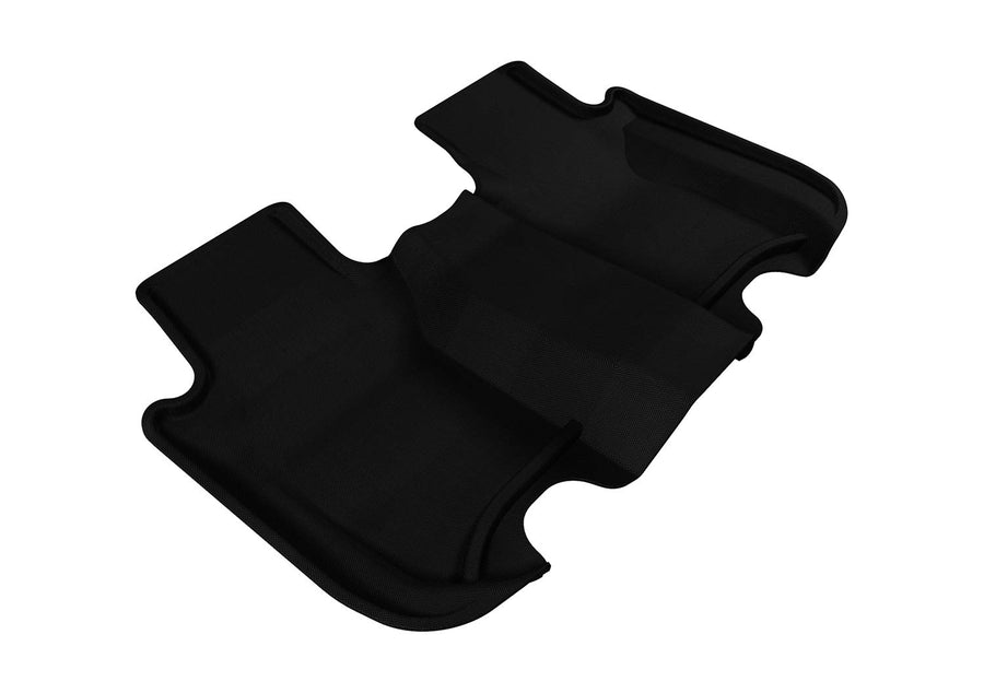3D MAXpider Custom Fit Second Row All-Weather Floor Mat for Select Honda Fit Models - Kagu Rubber (Black)