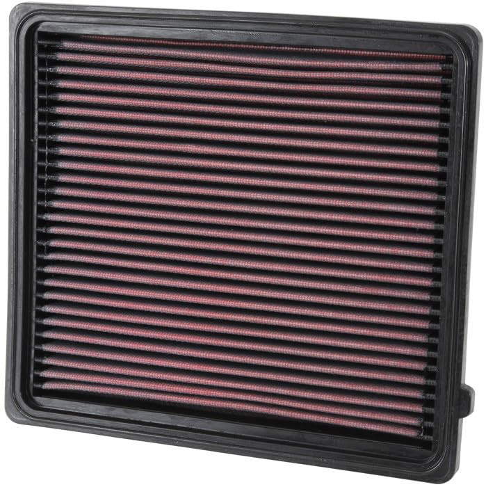 K&N Engine Air Filter: Premium, Reusable, Clean Every 75,000 Miles, Washable, Replacement Car Air Filter: Compatible 2000-2008 CHRYSLER/DODGE (Voyager III, Town & Country Van, Grand, Caravan), 33-2206