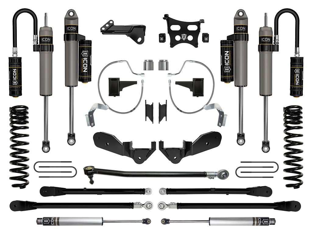 2023-2025 Ford F-250/F-350 Super Duty ICON 4WD, Diesel, 4.5" Lift, Stage 6 Suspension System