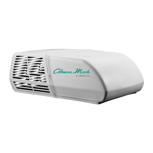 Signature Series Coleman-Mach 3 13.5K BTU RV Air Conditioner, Medium Profile, Textured White Shroud