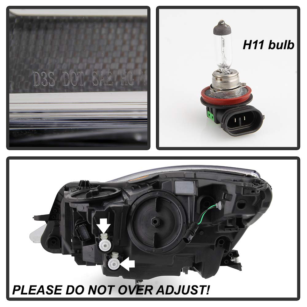 Projector Headlights Xtune (PRO-JH-BREG14-HID-R) (POE)