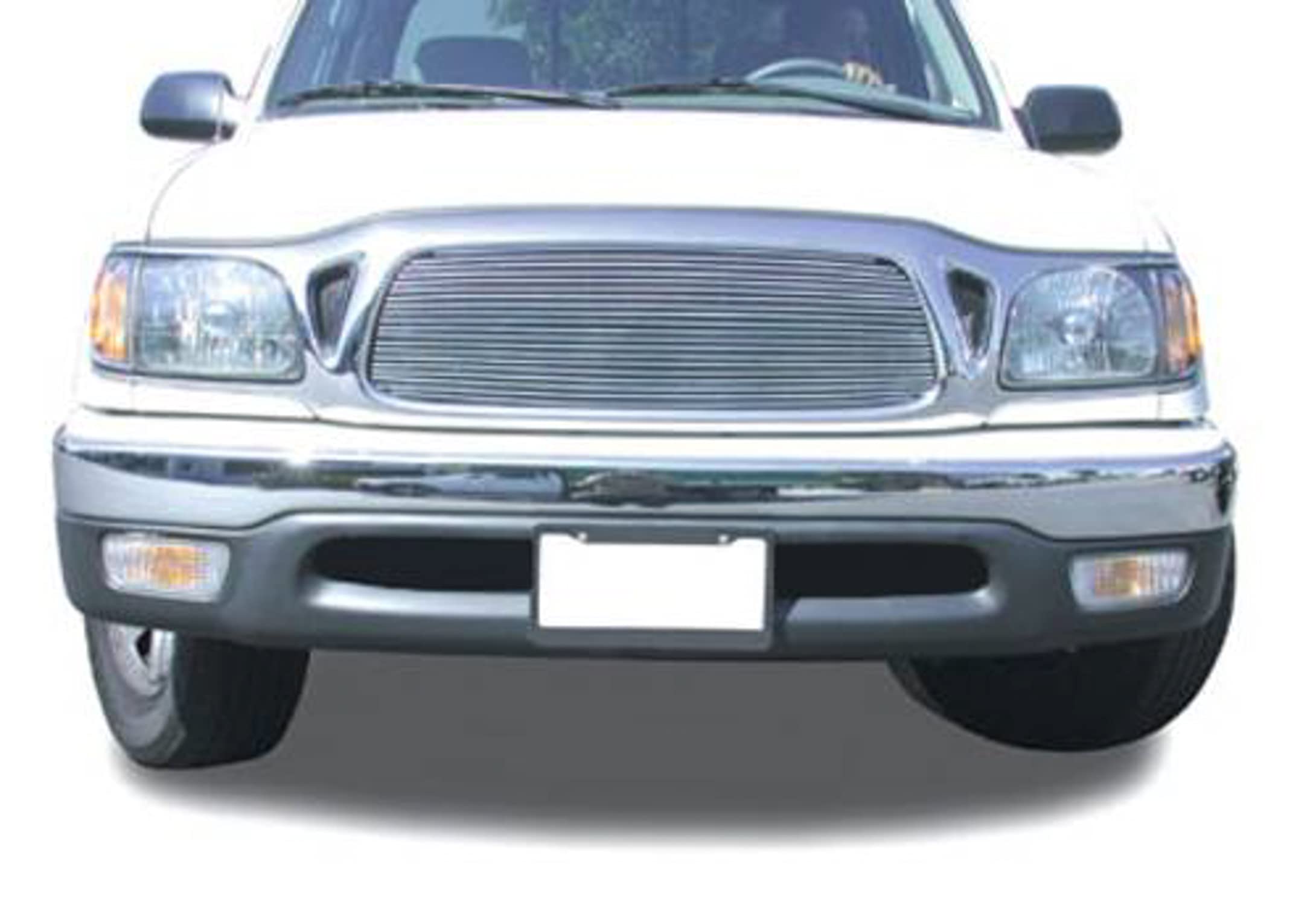 Polished 2001-2004 Tacoma Billet Grille, 1 Pc, Insert - PN #20887