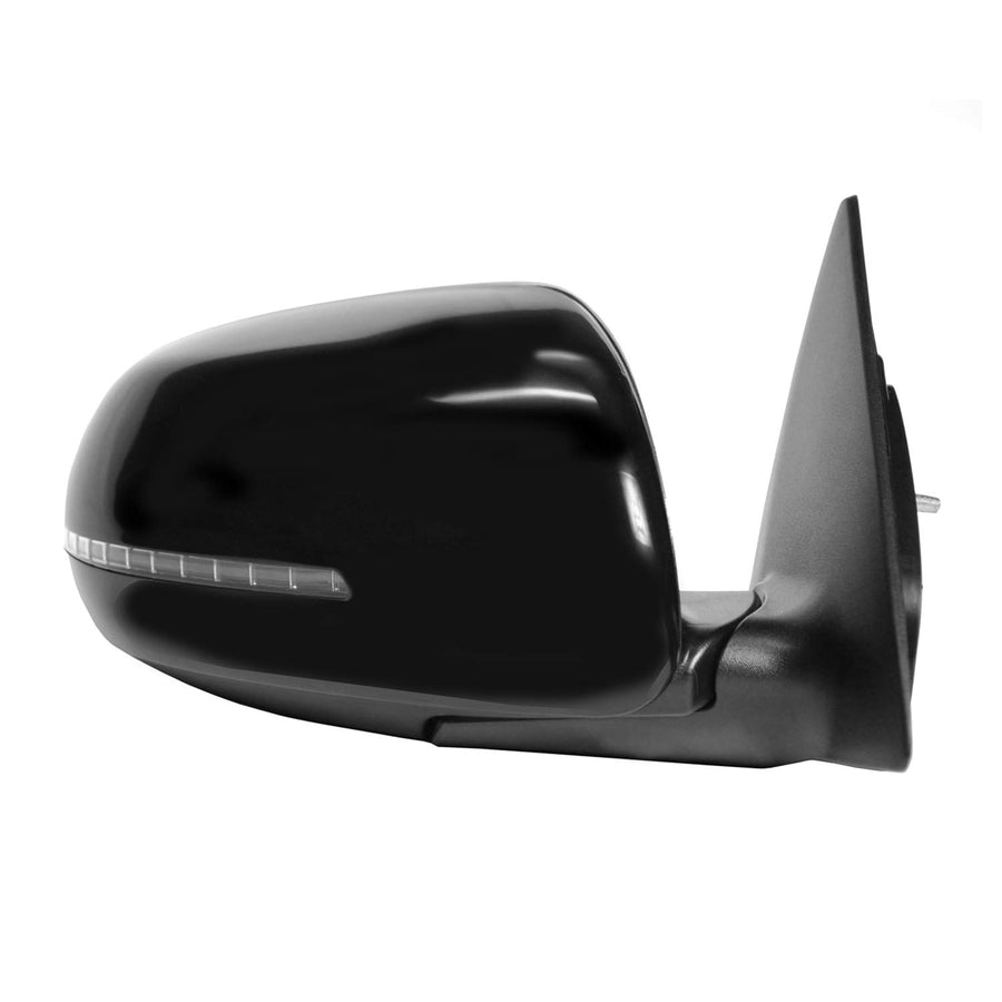 KIA Forte Koup Passenger Side Mirror, (black w/PTM cover, w/turn signal, power folding), R, Heated Power