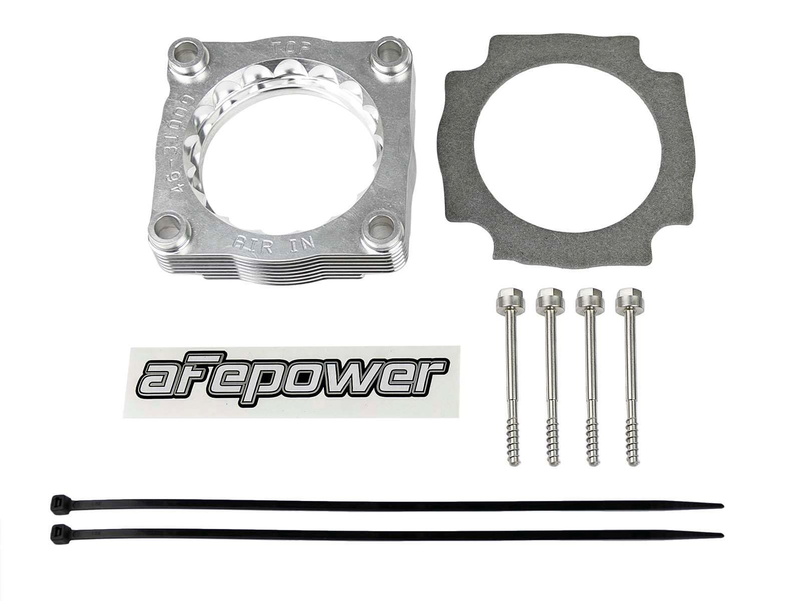 aFe Power Throttle Body Spacer Kit Silver Bullet BMW 220i/320i/328i/420i/428i (F2X/3X) 12-16 L4-2.0L (t) N20/N26#46-31009