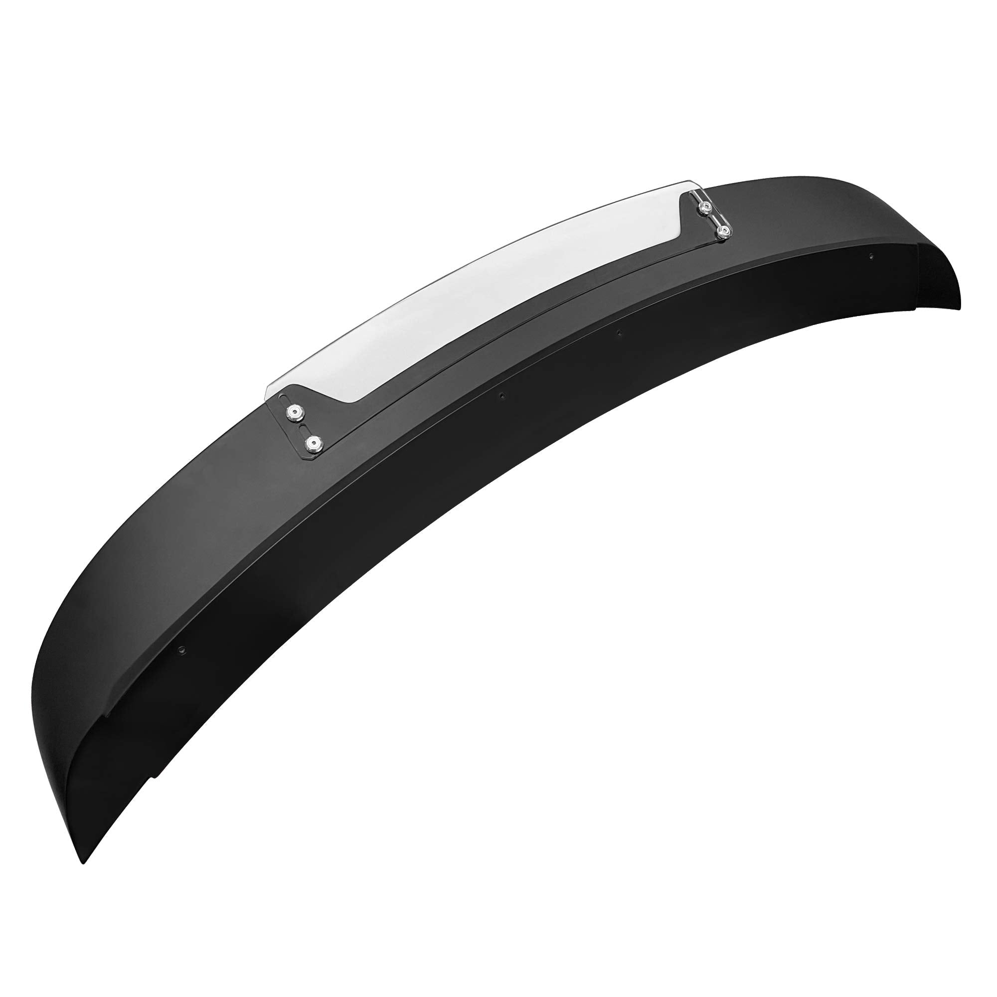 Drake JR3B-6344210-A Muscle Cars S550 Rear Spoiler - Wicker Bill Style - Satin Black