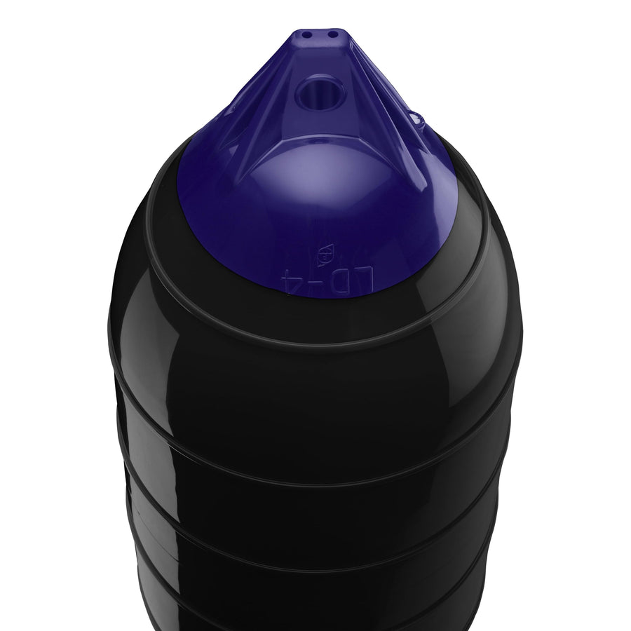 Polyform LD-4 Low Drag Buoy Standard Blue Ropehold - Black