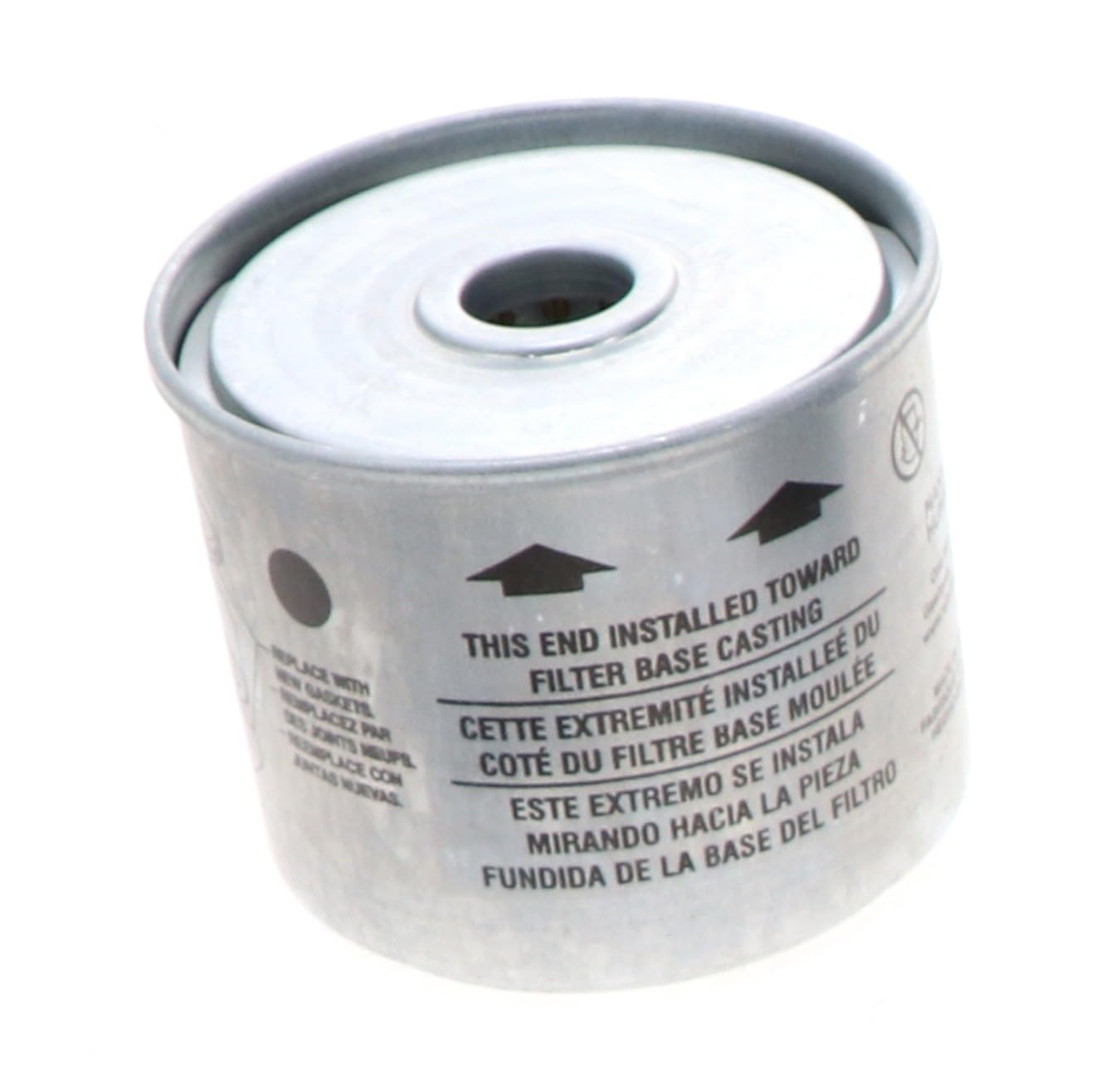 33166 WIX Filters Heavy Duty Cartridge Fuel Metal Canister, Pack of 1