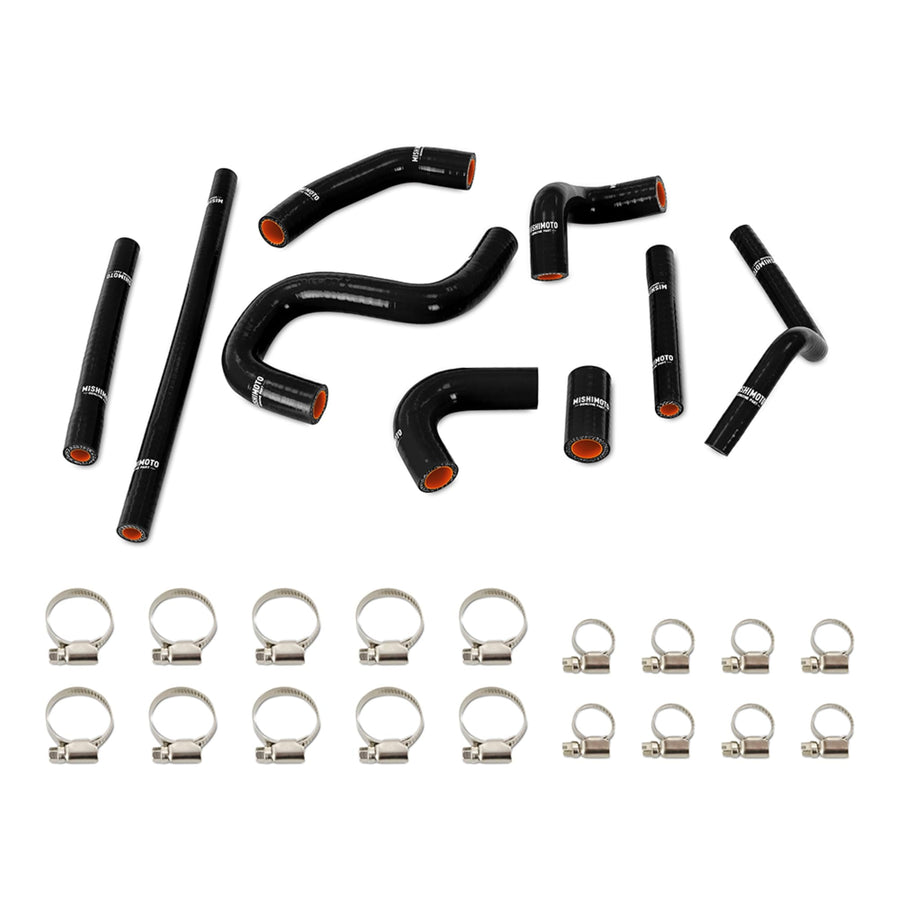 Mishimoto Silicone Heater Hose Kit MMHOSE-4RUN34-96HHRBK, with Rear Heater, Compatible with 4Runner 3.4L, 1996-2002, Black