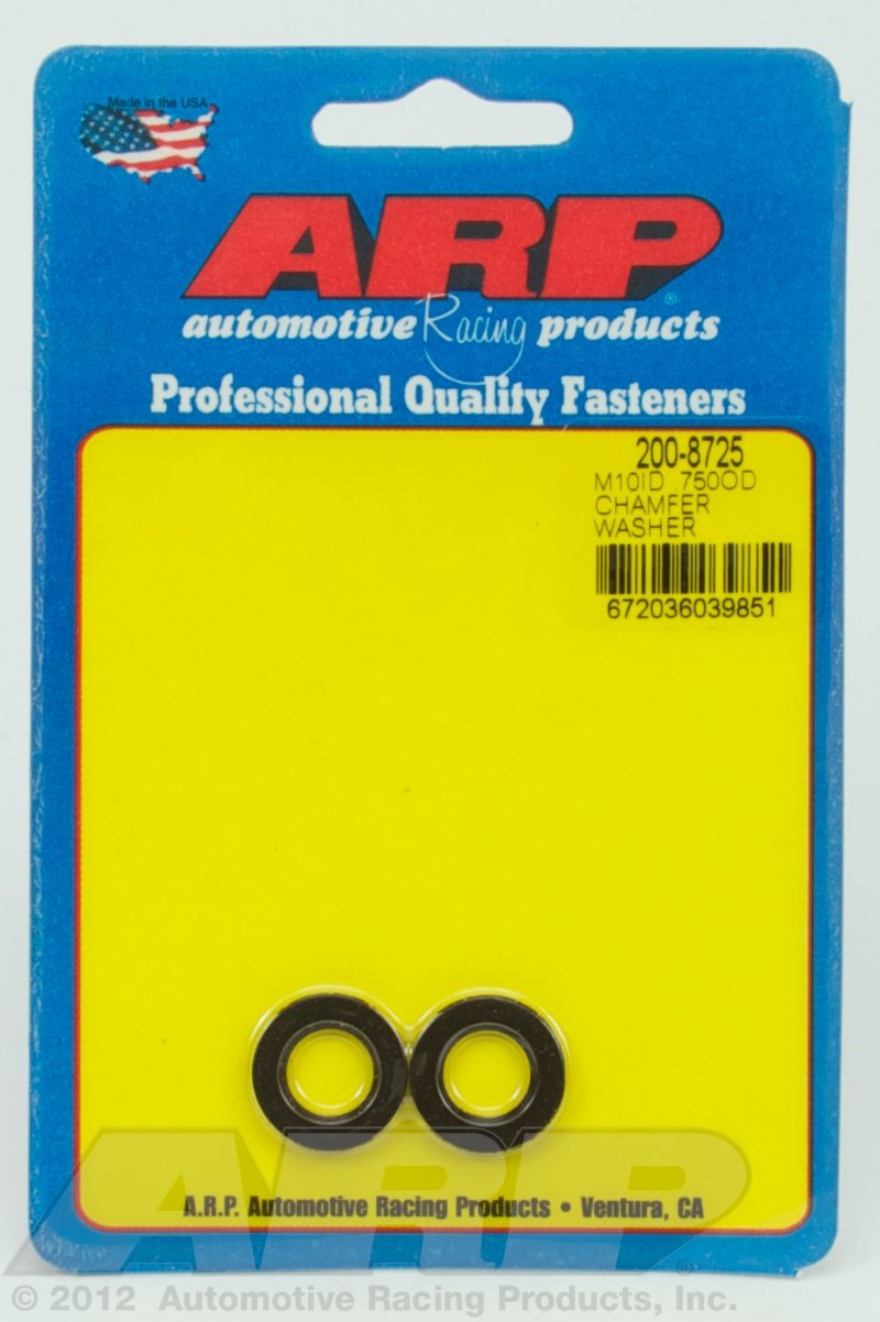 Chamfer Washer ARP (200-8725), Black