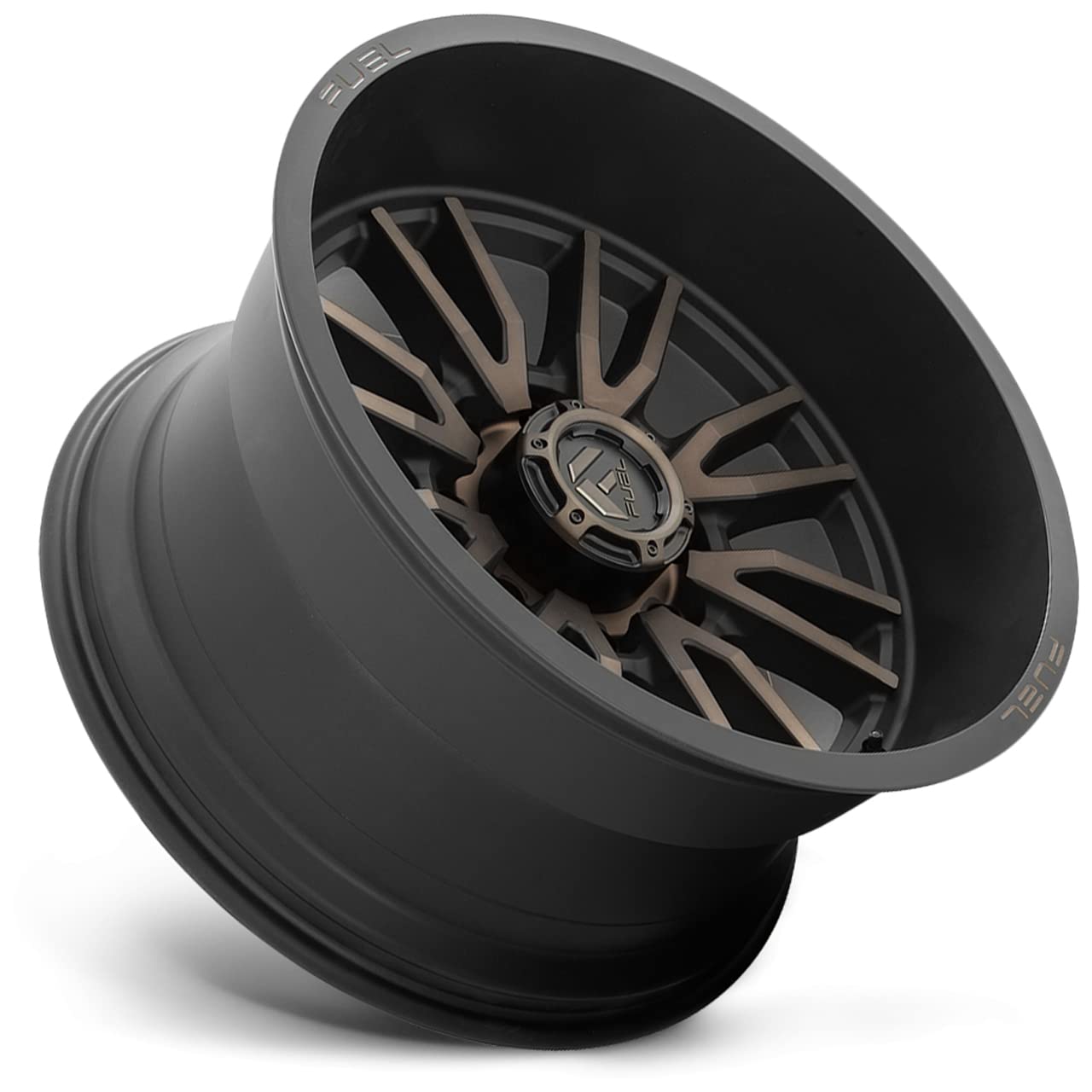 D762 CLASH FUEL OFF-ROAD 20X9, 8X6.5, 5.79, 20mm MATTE BLACK DOUBLE DARK TINT - D76220908257