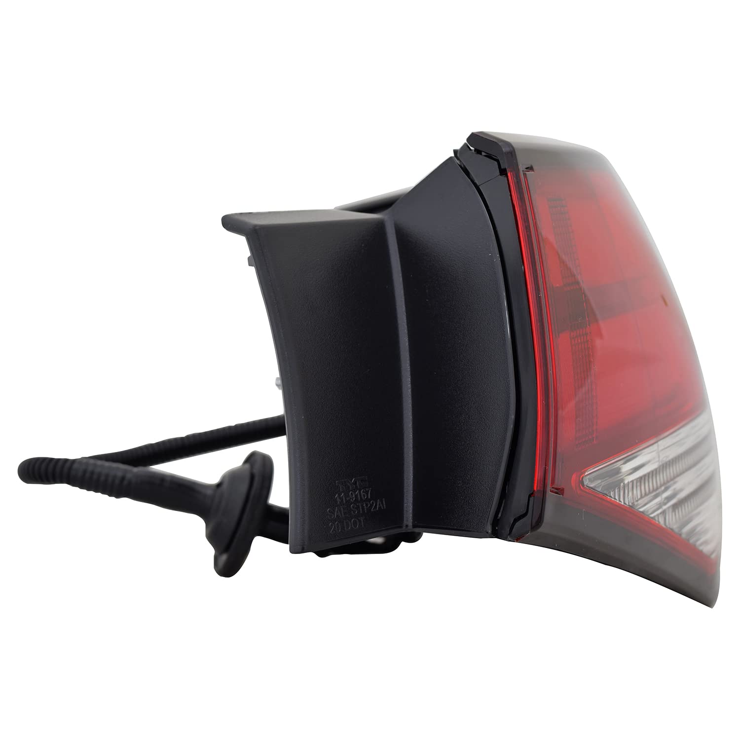Right-Side TYC 11-9167-00 Tail Light Assembly Compatible with 2020-2020 Nissan Sentra