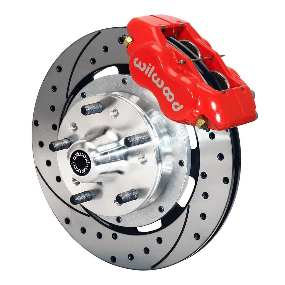 12.19" FDLI Front Kit, Drilled, Red