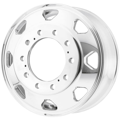 OCTANE ATX AO401 Polished Wheel with Aluminum (22.5 x 8.25 inches /10 x 285 mm, 144 mm Offset)