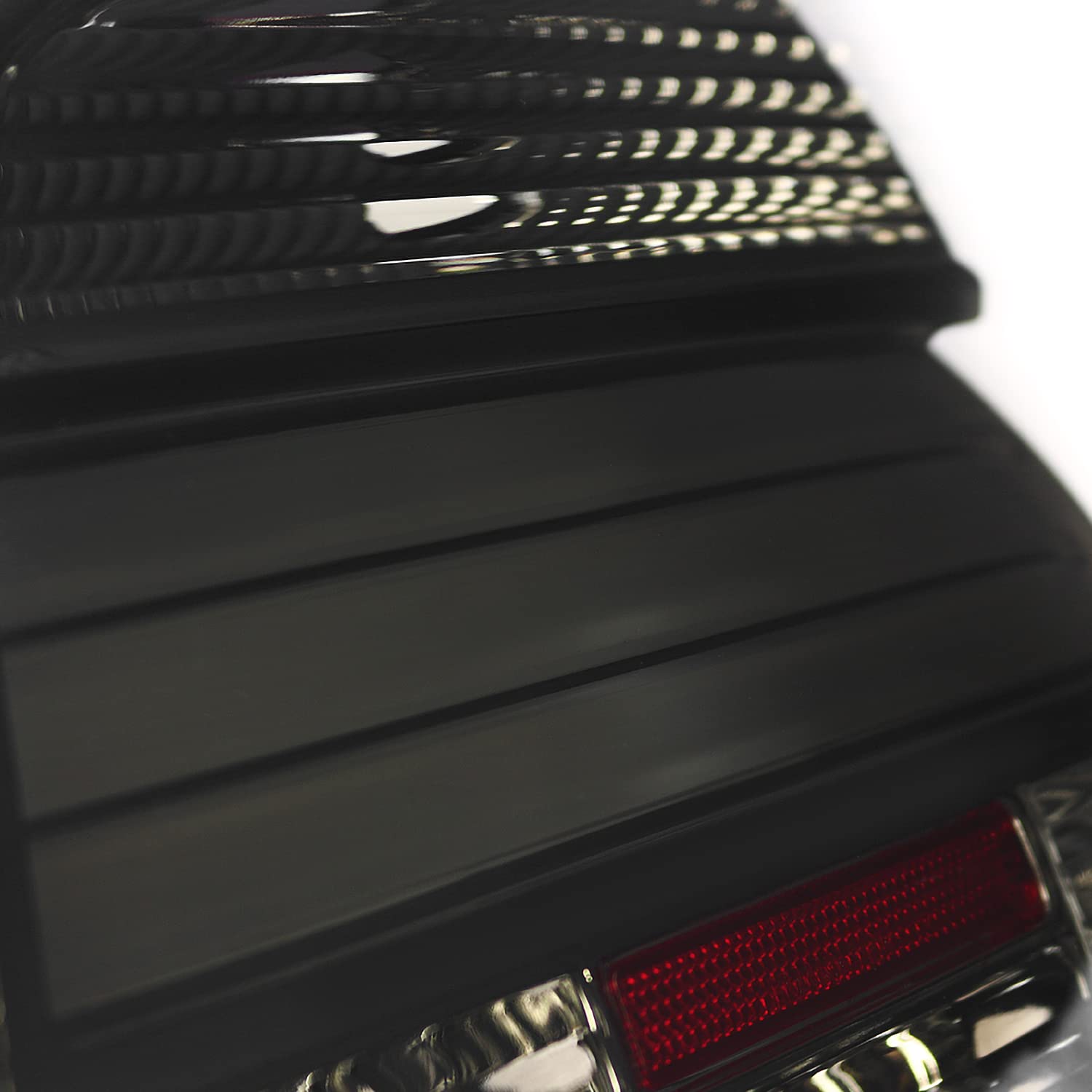 Smoke LED Bar Tail Lights SPEC-D TUNING Compatible with 1997-2000 BMW E39 5-Series 4-Door, Left + Right Pair Assembly