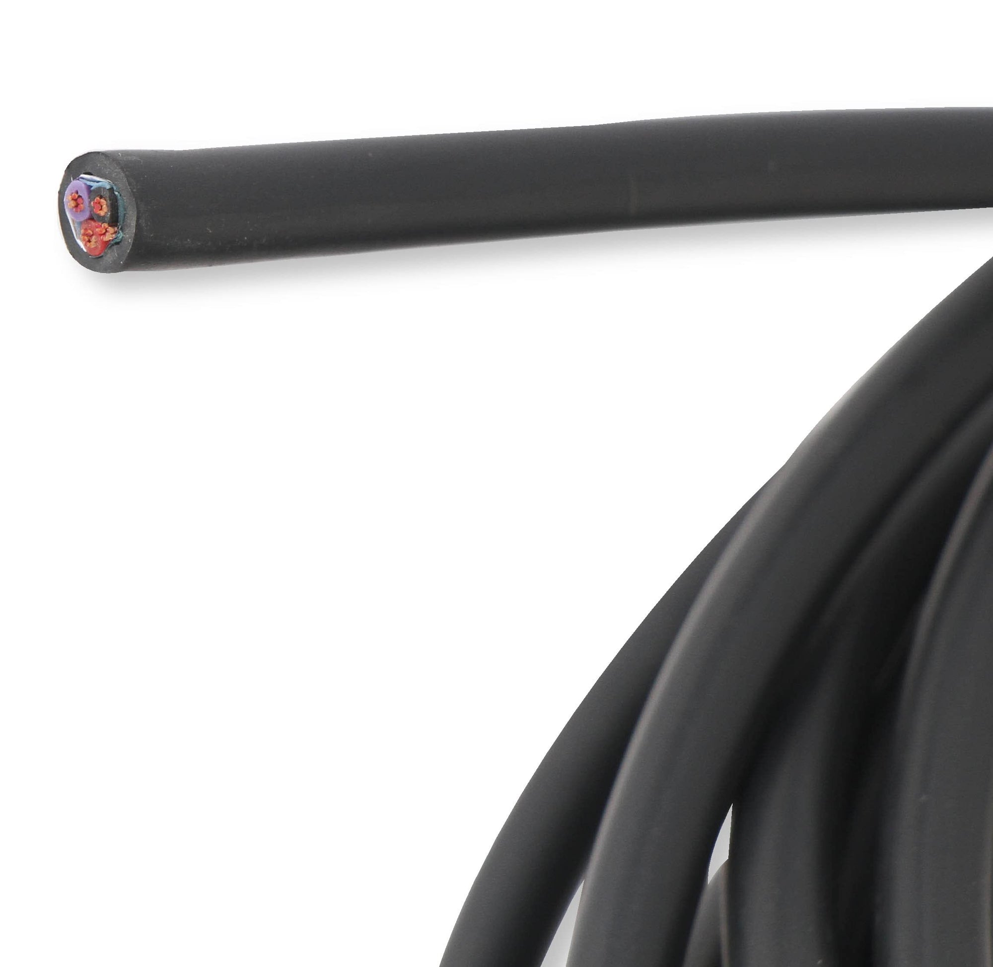 25FT Holley EFI 572-103 Shielded Cable, 3 Conductor