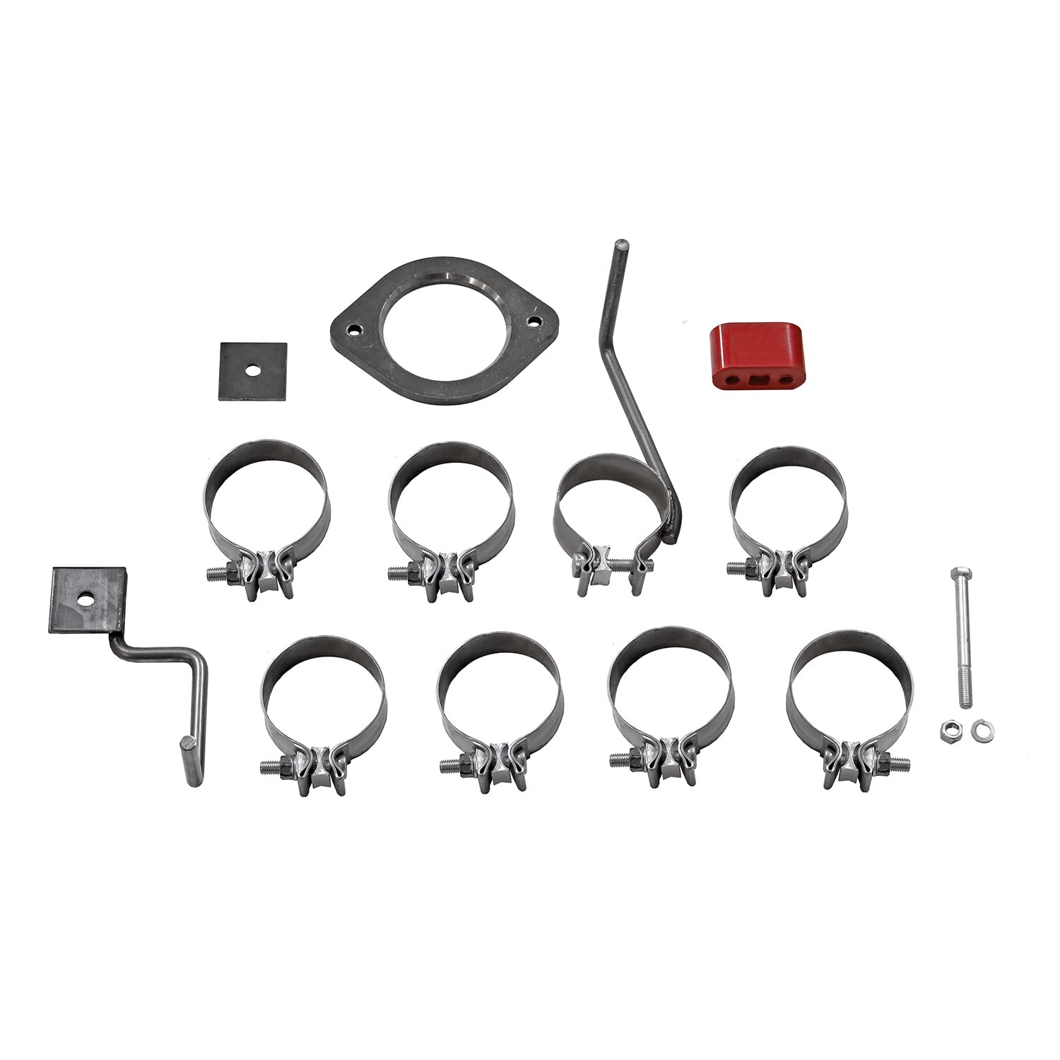 Outlaw Flowmaster 817981 Cat-Back Exhaust Kit 3 Inch 409 Stainless Steel Dual Exit 4 Inch Black Ceramic Coated 304 Stainless Steel Tips Compatible with 2021-2024 Ford F-150 2.7L 3.5L 5.0L