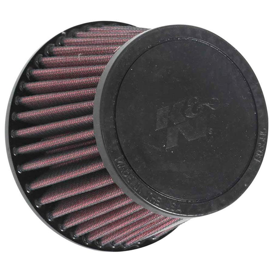 K&N Original High-Flow Lifetime Universal Clamp-On Air Filter: Performance, Premium, Washable: Flange Diameter: 2.5 In, Filter Height: 3.188 In, Flange Length: 0.75 In, Shape: Round Tapered, RU-8100