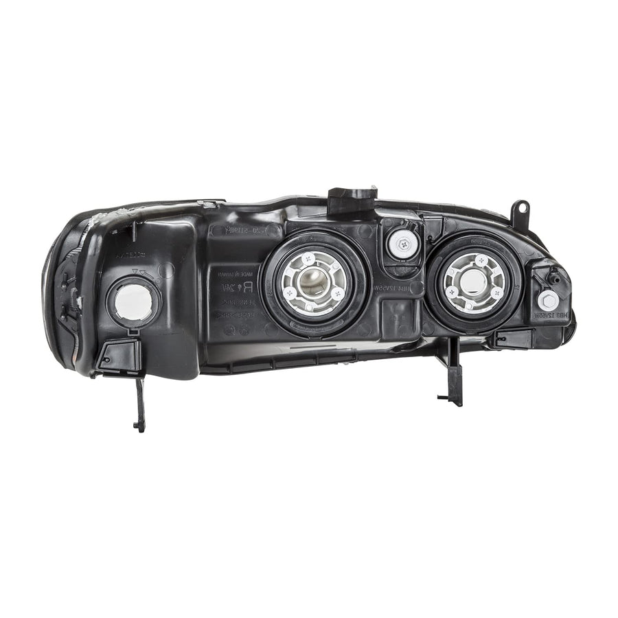 Left TYC Headlight Assembly Compatible with 2001-2002 Honda Accord