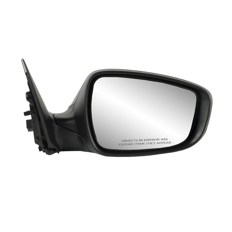 Fit System Side Passenger Mirror for Hyundai Veloster, Textured Black w/PTM Cover, w/Turn Signal, Foldaway, w/o spot Mirror, w/o Panoramic roof, Heated Power