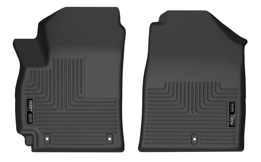 Weatherbeater Husky Liners Floor Mats | Fits 2021-2025 Kia Seltos | Front Row, 1-pc Black - 15331