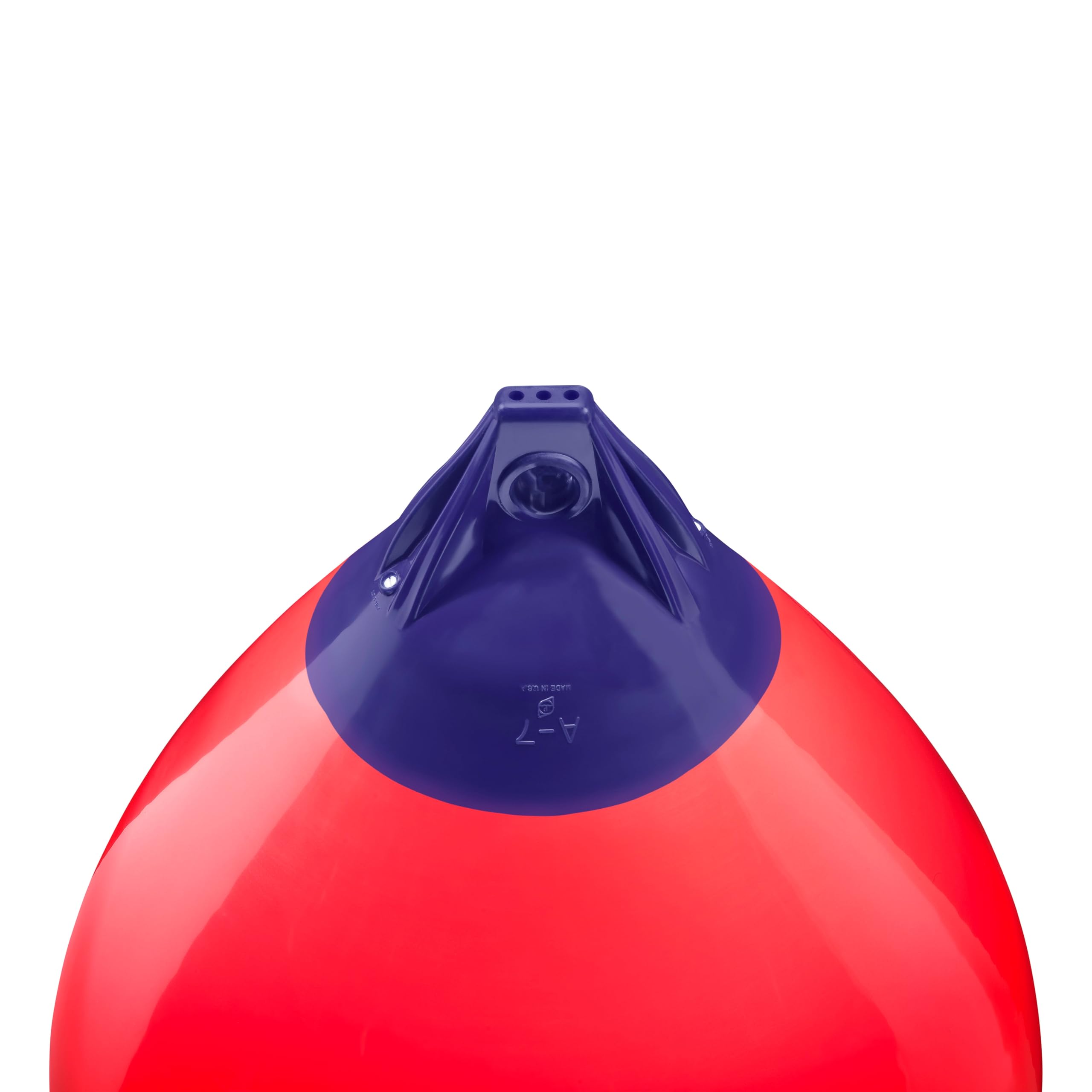 A-7 Standard Blue Ropehold Polyform Buoy - Red