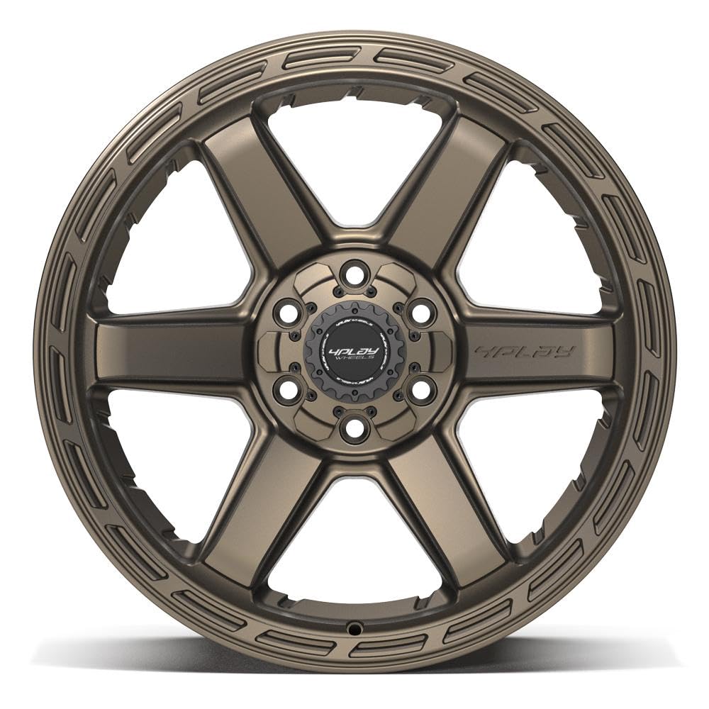 4PLAY Wheels 20 Inch Rim 4P63 Fits 6x135 & 6x139.7 20x10 Satin Bronze (1)