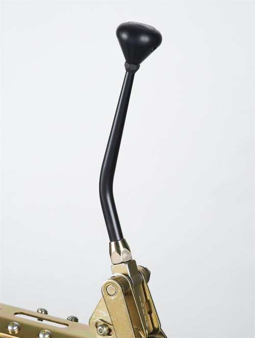 Lokar Automatic Transmount Shifter Kit XATS60C6FTMB with Black 6" Lever and Black Mushroom Knob for Ford C-6 Transmission