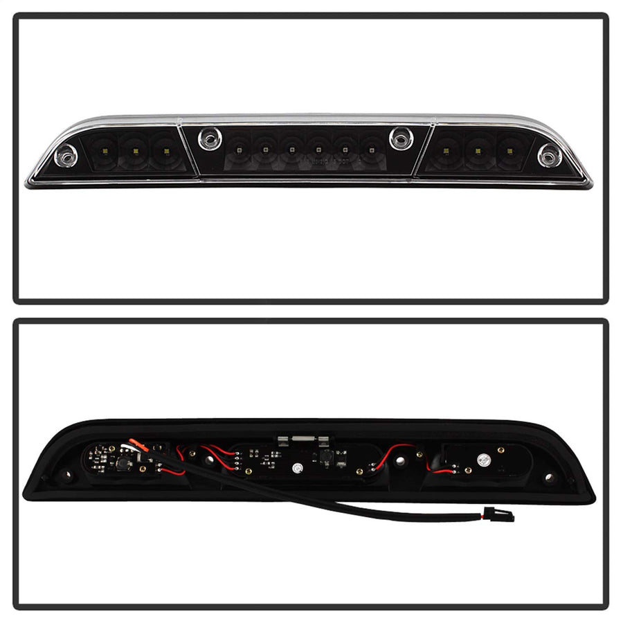 Tune 3Rd Brake Light Spyder Auto 9040849 Led Black Not Compatible with Factory Led Brake and Led Tail Light Models Tune 3Rd Brake Light