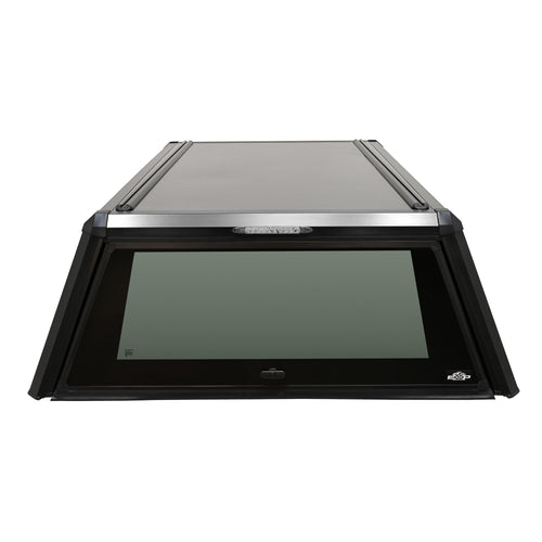 EXP Truck Cap Westin 16-14685S with Sliding Front Glass fits 2023-2026 F-250 F-350 6'8" Bed Matte Black