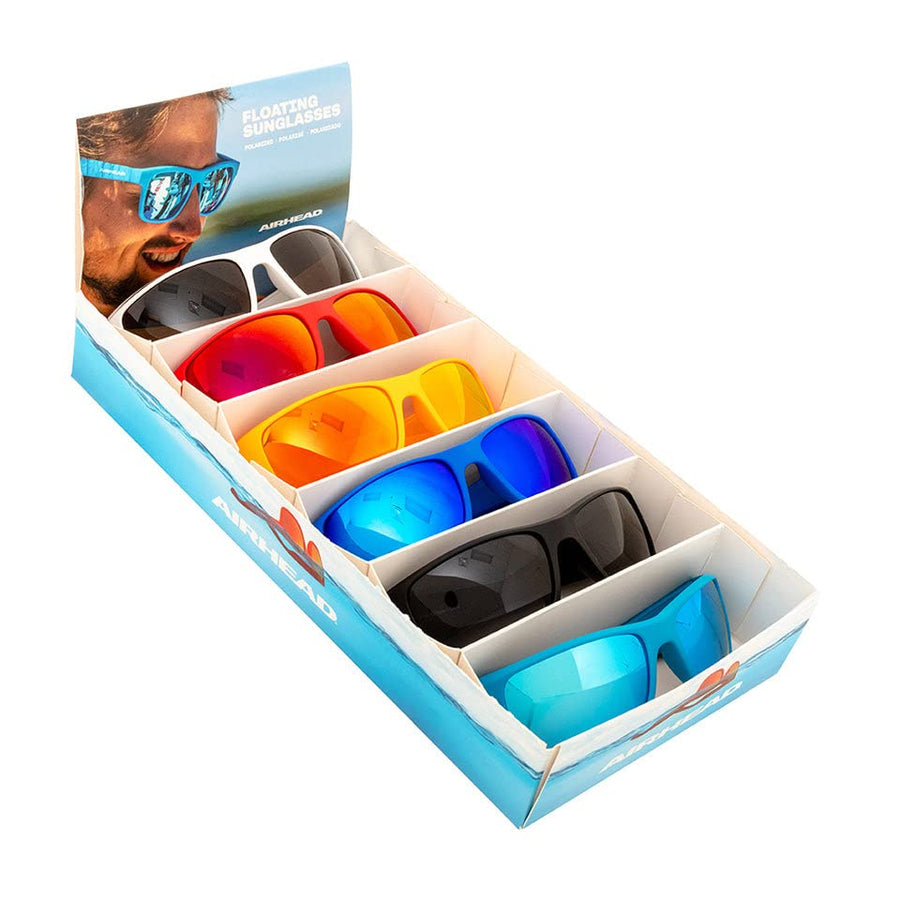 AIRHEAD Sport Floating Sunglasses AHFS-SWM6 - 6-Pack Assorted