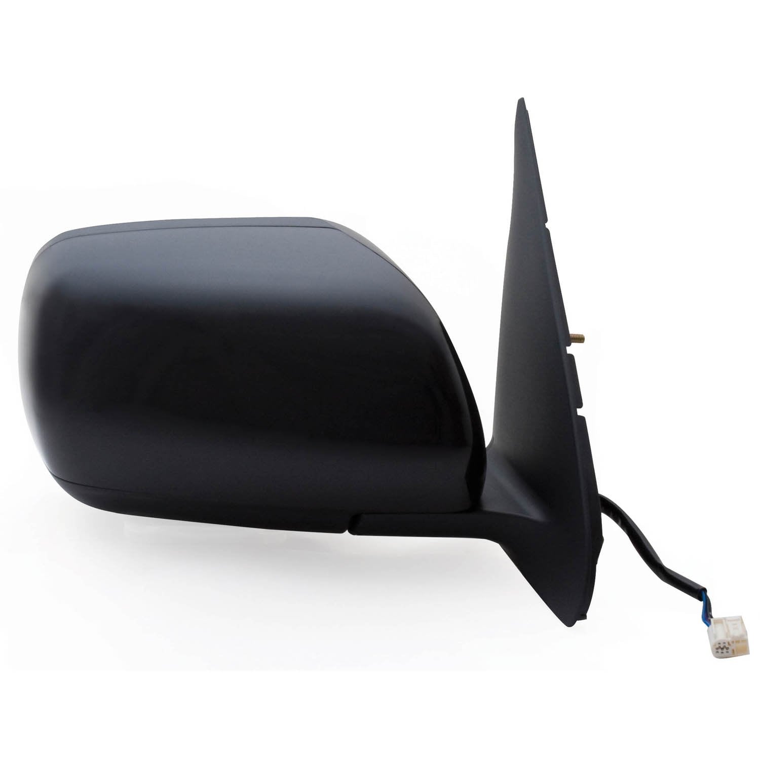 Fit System Mirror Passenger Side for Suzuki Grand Vitara, Black, PTM Cover, Foldaway, Power