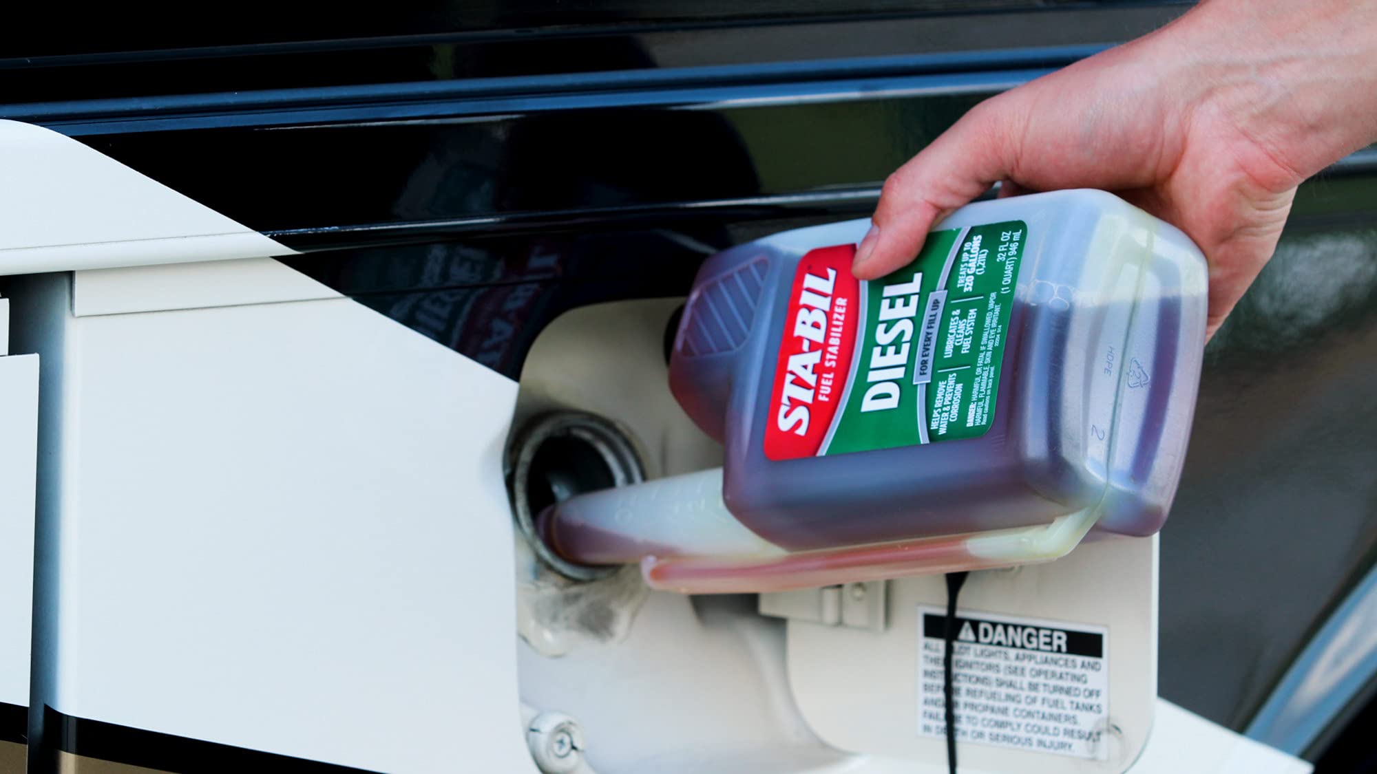 Diesel Fuel Stabilizer And Performance Improver STA-BIL - Keeps Diesel Fuel Fresh For Up To 12 Months - Lubricates And Cleans The Fuel System - Treats 320 Gallons, 32 fl. oz. (22254)