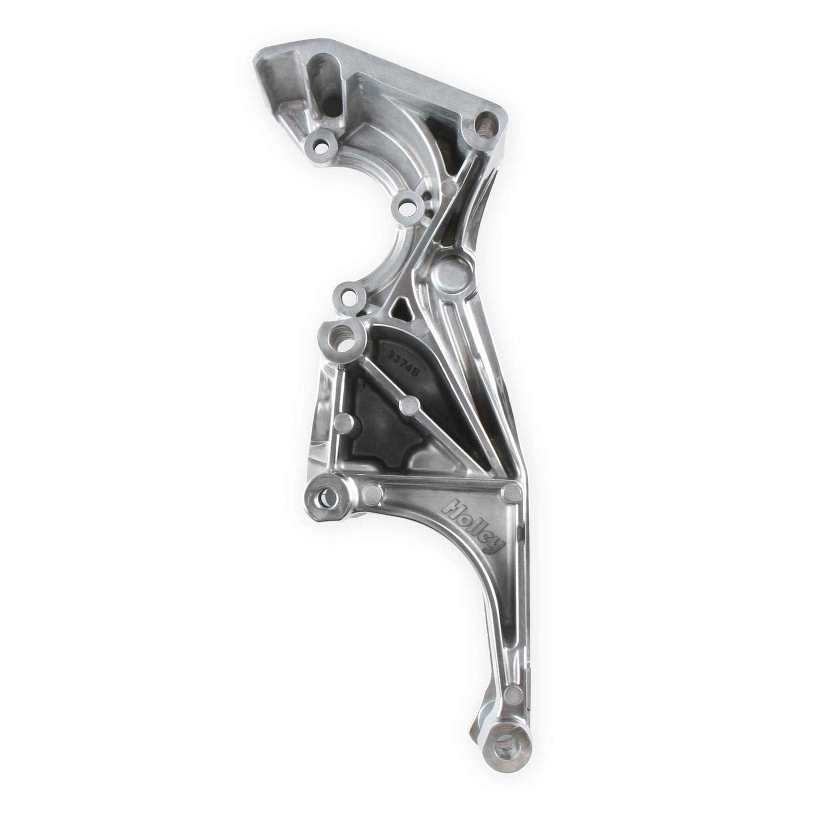 Holley Low 20-155P LS Accessory Drive Bracket - Driver's Side P/S & Alt Bracket Polished