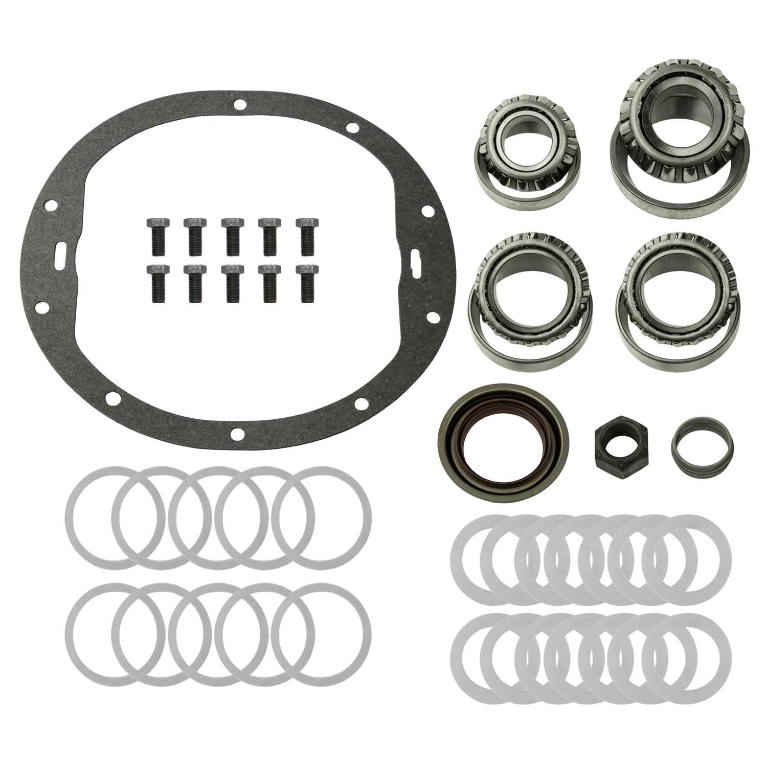 Rear Master Kit Motive Gear for a GM 8.625" Differential with Timken Tapered Bearings