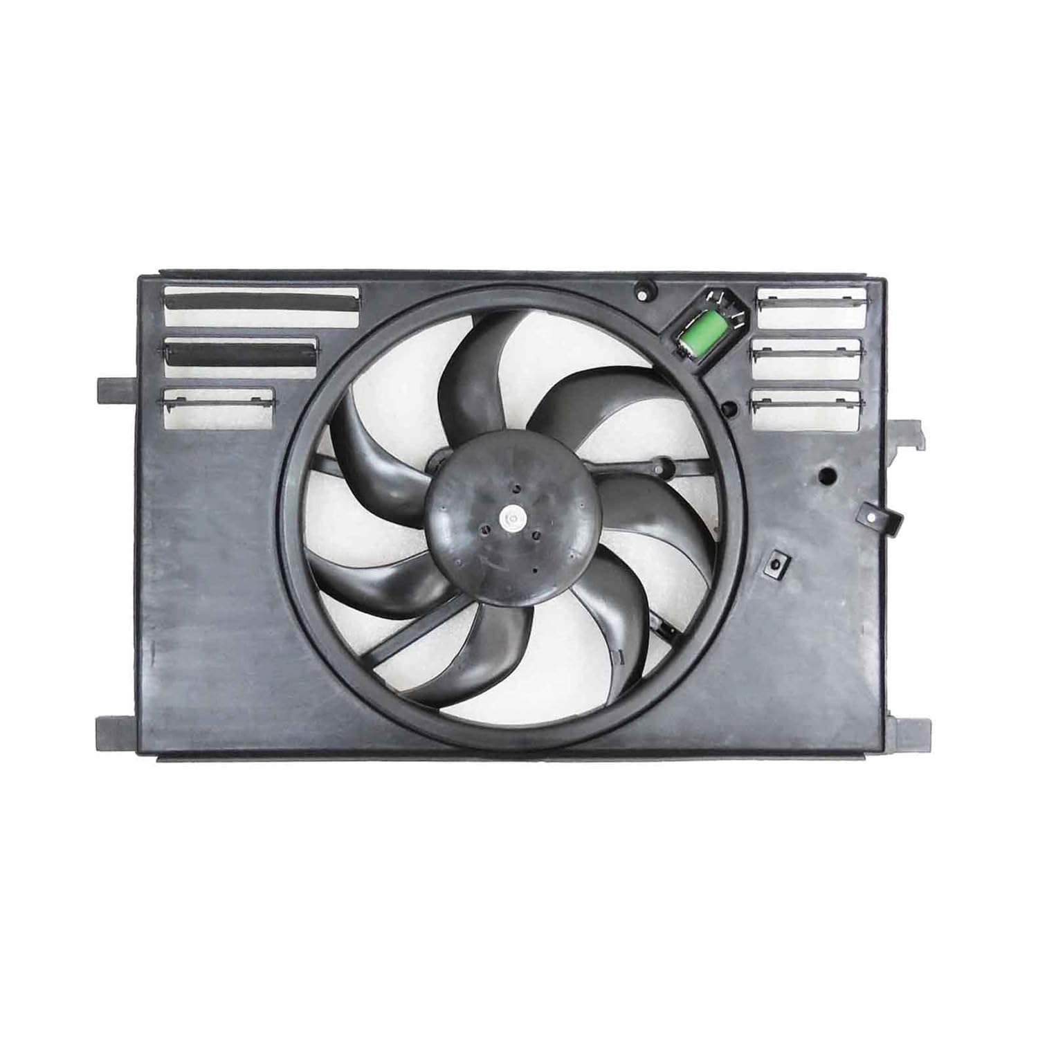 Jeep Renegade 2.4L ENG/RM-CEG/MTD Promaster CToyota Cargo/Passenger Van 15-17 / Fiat 500X 2.4L ENG 16-17 Radiator AC Fan | DOT Certified 68461973AA | FI3115102 ACK