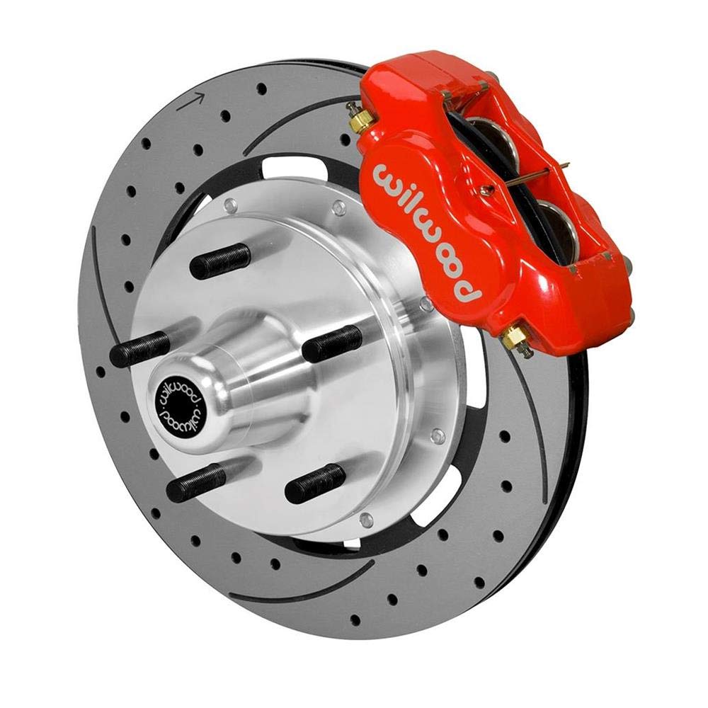 12.19" FDLI Drilled-Red Front Kit