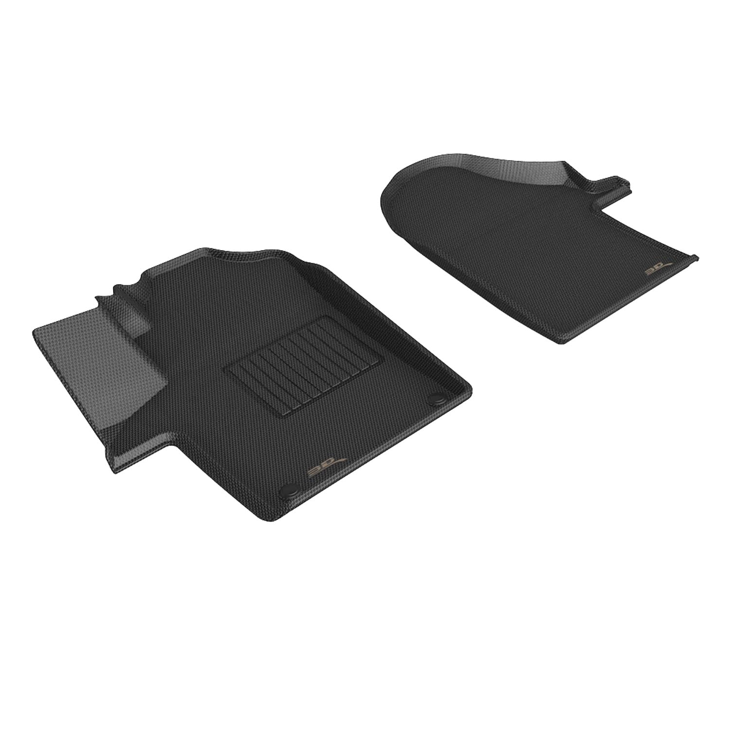 Kagu 3D MAXpider Custom Fit Floor Mat (Black) Compatible with Mercedes-Benz Metris 7/8 Seat 2015-2023 - Front Row R1