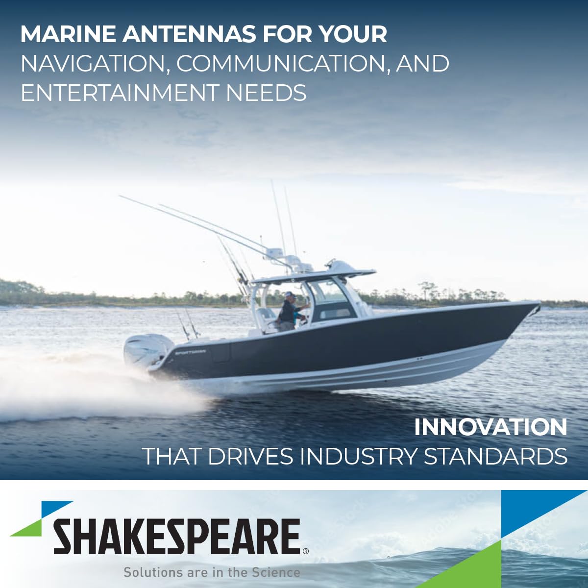 AIS, AM-FM, VHF Shakespeare Splitter