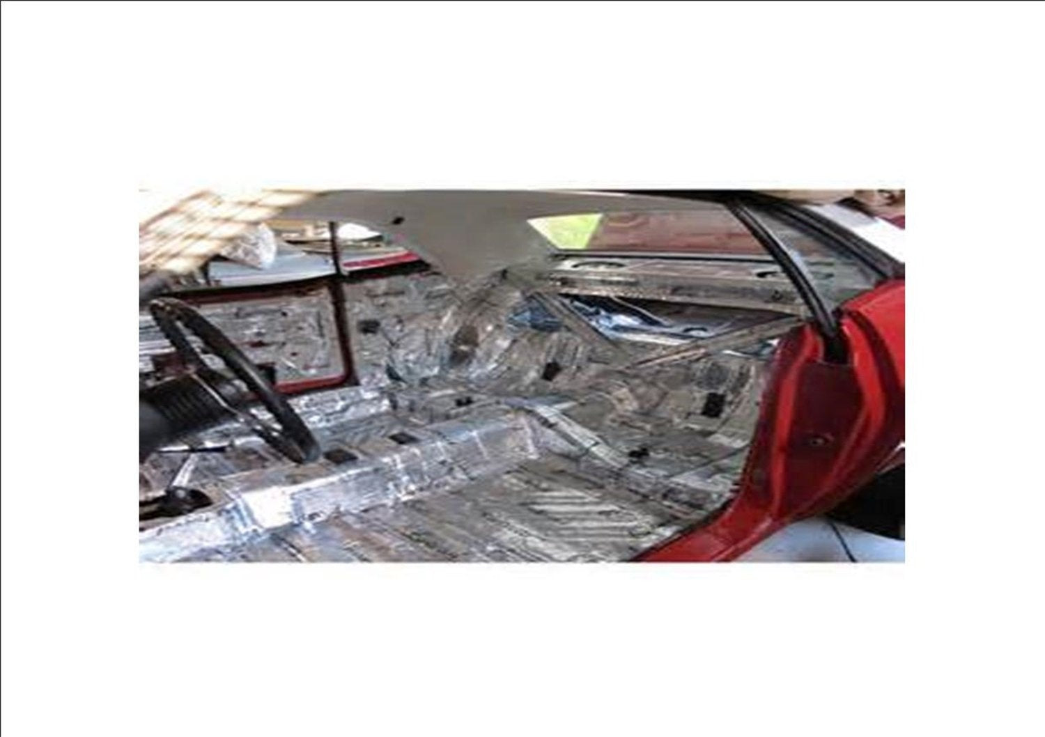 Sound and Thermal Insulation Kit HushMat 650081 (2003-2005 Mitsubishi Lancer Ev 8 - Floor)