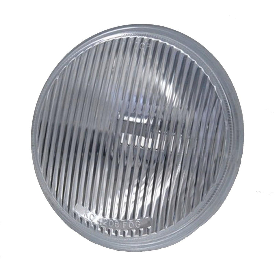 6" KC HiLiTES 4206 Fog Beam Pattern Replacement Glass Lens/Reflector with H3 Bulb Socket Adapter
